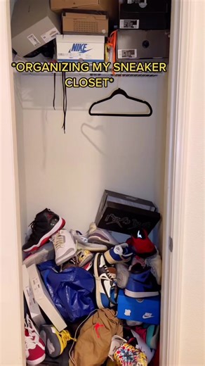 Organizing My Sneaker Closet Transformation