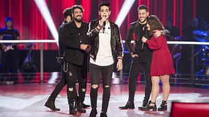 VÍDEO - LA VOZ: Juanjo García hace su sueño realidad y canta con Antonio Orozco ‘Estoy hecho de pedacitos de ti’