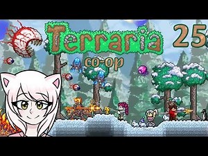 [Ep 25] trappy-chan, Dick & Gwen play Terraria co-op!