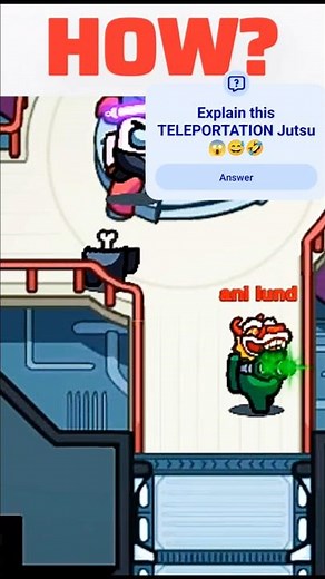 Wait... HOW did this happen in Among Us?! 🤯 #amongus #shorts