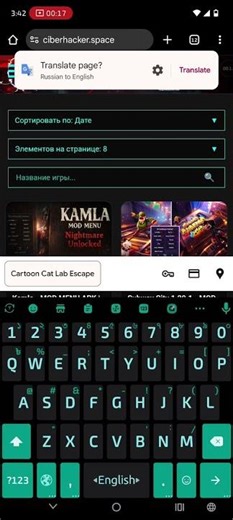 How to download Cartoon cat Lab Escape mod menu
