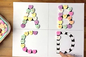 11K views · 149 reactions | Fun ways to learn with Conversation Hearts! Get the printables here: www.totschooling.net/2015/01/conversation-heart-valentines-day-printables.html | Totschooling | Facebook