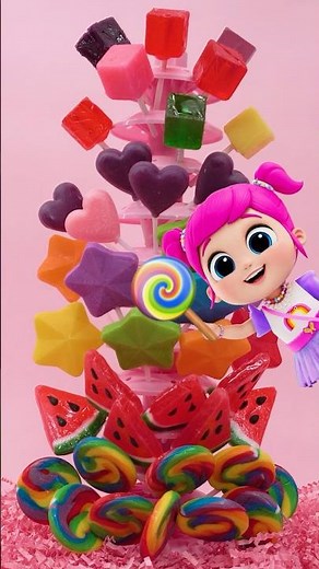 Let's 🍭 Create a Lollipop Tree🌲 That's SO Yummy! 😋 #shorts