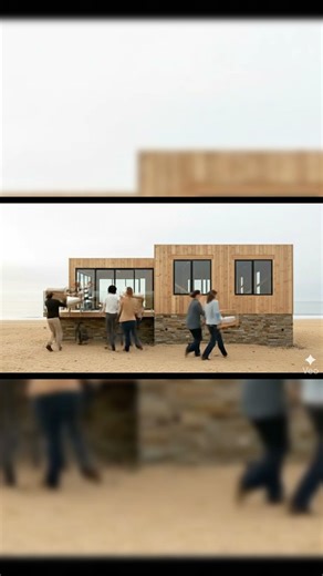 Beach House Glow-Up 🌊🏠✨ | From Worn Coastal Home to Oceanfront Dream ☀️🌴#BeforeAndAfter #timelapse