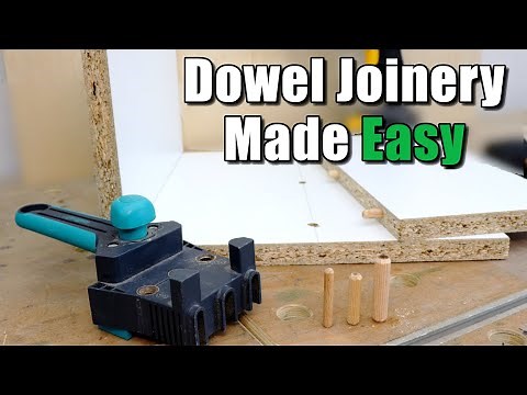 Dowel Joinery Made Easy With a Cheap Jig