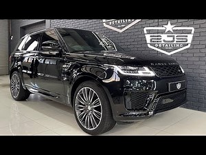 Detailing and Ceramic Coating a Range Rover Sport