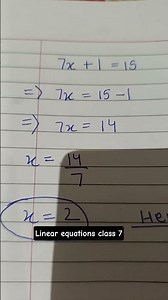let's play with maths ,class 7 linear equations dav ch-7.. subscribe for more such solutions..