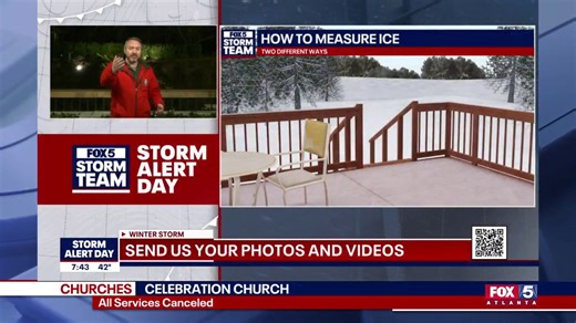 How to measure ice accumulations