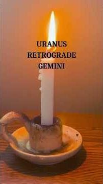go psycho with #uranus in #gemini #retrogradeseason #astrohealing