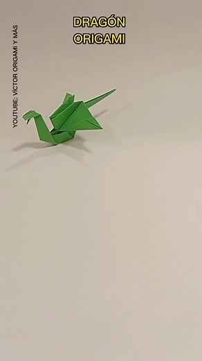 Tutorial de Origami de Dragón 🐉 - Paso a Paso