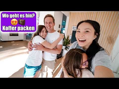 Packing suitcases 😍🧳 Where are we going? Big surprise! Summer vacation holiday VLOG MomSouls