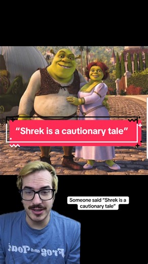 “Shrek is a cautionary tale” (probably part 1, because there is so much more I could say about this). Anyone who watches the film can easily see how that video was complete nonsense. #greenscreen #shrek #media #analysis #controversial