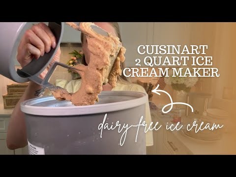 Testing out the Cuisinart 2-Quart Ice Cream Maker