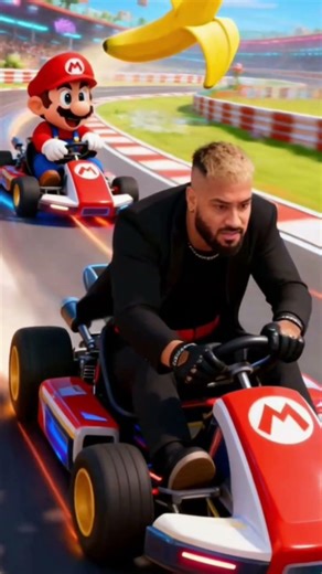 ⚡ Solo Sikoa vs Mario! 12 Sec Kart Chaos! 🏎️💥