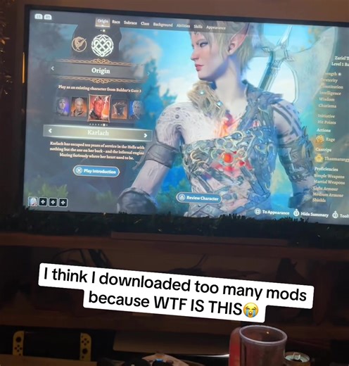 Send help I’m scared #bg3 #baldursgate #bg3meme #bg3modded | bg3