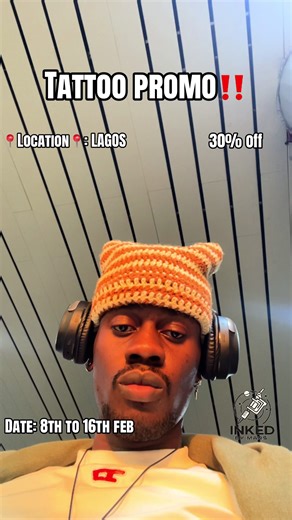 Mars Tattoos Promo: 30% Off in Lagos!