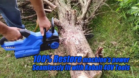 TenHutt 【Upgrade】 6.0Ah 40Volt Replacement Battery for Kobalt 40V MAX Battery 2540C-06 Lithium-ion Batt ery for KB440-03 KB2540C-06 KB640-03 KB240-06 for Cordless Power Tools -High Capacity