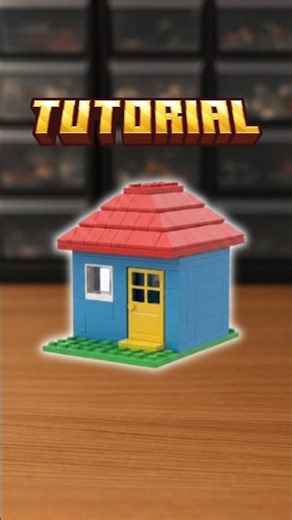 🏠 How to build a simple LEGO house! #LEGO #Tutorial #Build