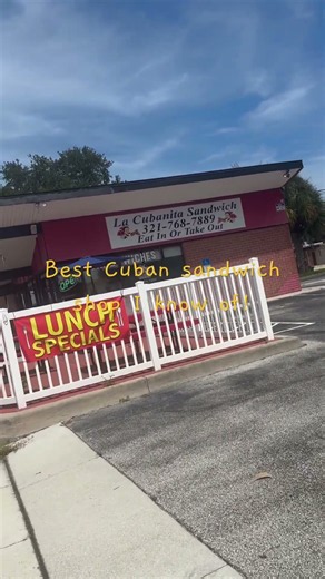 Best Cuban sandwiches! #cuban #sandwiches #melbournefl #lunch