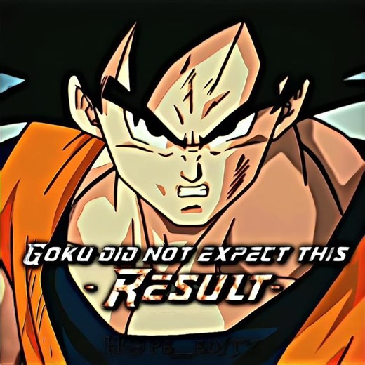 Goku did not expect this☠