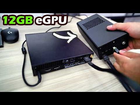 DIY RTX A2000 12GB OCuLink eGPU for Tiny/Micro PC: But How to Get OCuLink Port?