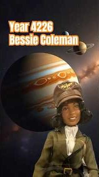 Bessie Coleman AI Legacy Pilot | Historical Sci-Fi Doll Pt. 3 #barbie