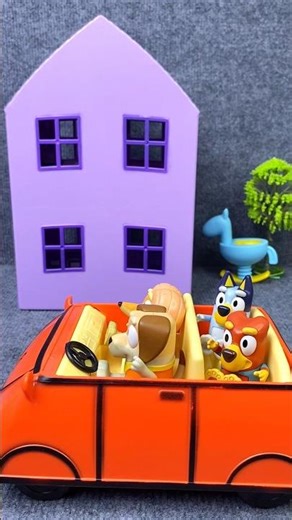 Satisfying with Unboxing & Review Bluey New House Toys ASMR 🏠🐶✨ #toys #bluey #shorts
