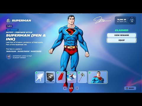 When and How To get Superman Skin in Fortnite Chapter 6 Season 3