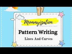 Pattern Writing (Lines And Curves) #mommyization