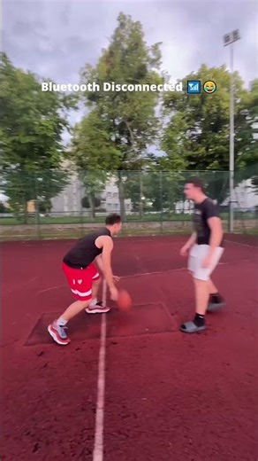 Bluetooth Disconnected on the court | #basketball #funny #viral #fyp #anklebreaker #youtubeshorts