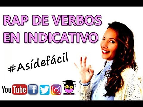 Canción de RAP tiempos verbales en español en indicativo