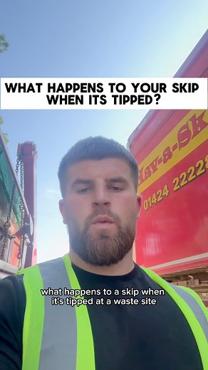 What happens the waste in your skip? #wastemanagement #skiphire #recycle #process #yard #mkgroup #scrapmetal #satisfação | Hav-A-Skip 1066