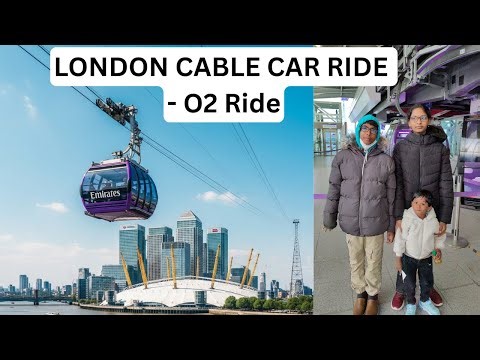Exploring O2 Arena & Cable Car | Best Aerial Views of London|Camden Market Tour 2025