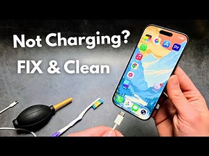 iPhone 16 Pro / Pro Max - NOT CHARGING? How to FIX & Clean Type-C Charger Port