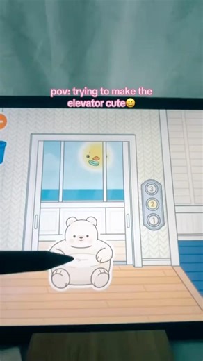 POV: Trying to make the ELEVATOR CUTE🔥🫠 #tocaboca #tocalifeworld #toca #gaming #mobilegame #viral