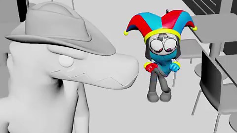 Hey @glitch_prod can we get a video of Evil Pomni shaking it like thisAsking for a friend