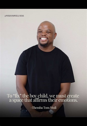 Had a great conversation with my sister @Mpoomy Ledwaba about fatherhood, a boy child and the power of being present. Check it out, its live on her YouTube channel #ATryingHusband #Fatherhood