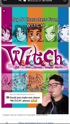 Top 5 Characters From W.I.T.C.H