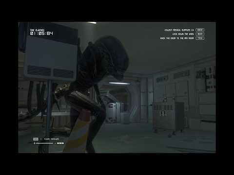 Alien Isolation Trauma DLC (All Objectives, Deathless, Amanda)