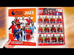 MY PANINI PREMIER LEAGUE 2023 STICKER ALBUM PROGRESS!! (Album Update!)