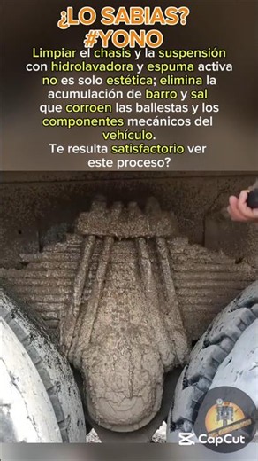 ¡El lavado de chasis más satisfactorio que verás hoy! 🚛🧼✨