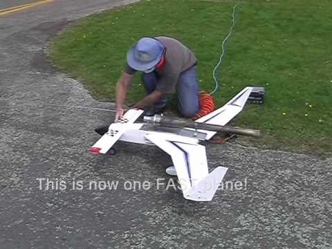 Pulsejet Long-EZ now very fast!