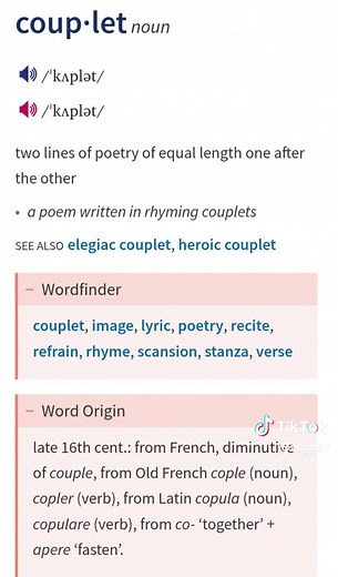 Unlocking the Magic of Couplet: Meaning & Origins