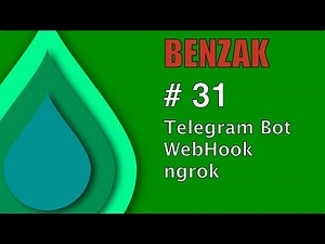 BENZAK #31 — Telegram бот, BotFather, Webhook, ngrok