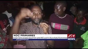 91K views · 1.7K reactions | NDC Primaries: Joseph Yamin escapes assault from some NDC youth in Abura Asebu Kwamankese. #ElectionHQ Watch more of our intriguing content and shows here: https://www.youtube.com/c/myjoyonline | JoyNews | Facebook