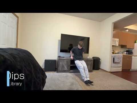 Chair Dips Tutorial | Beginner Bodyweight Triceps Exercise (At Home)