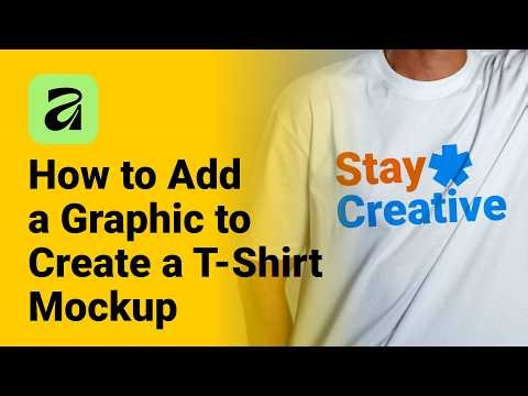 How to Add a Graphic to Create a T-Shirt Mockup in Affinity