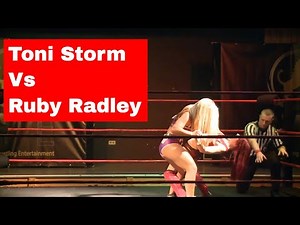 Toni Storm Vs Ruby Radley | British Women's Wrestling