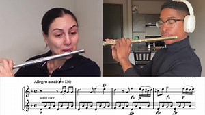 Flute Duet Collaboration: The Magic Flute- Queen of the Night aria