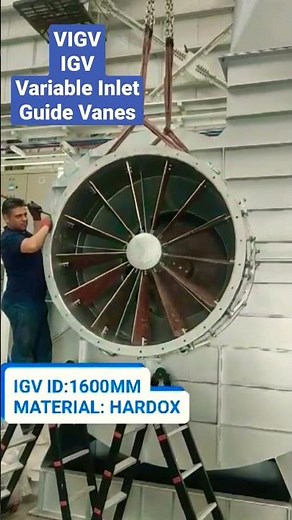 #IGV regulate the #flow and #pressure that enters a #centrifugal #compressor. By Tapco